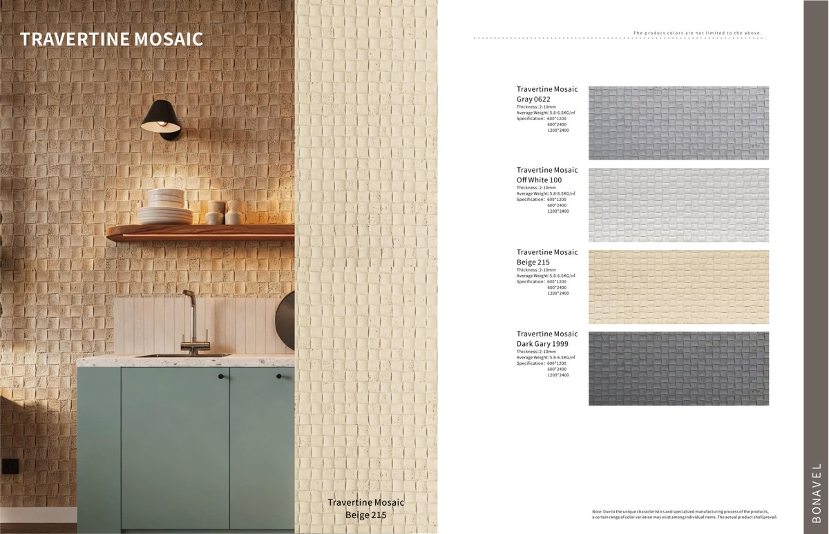 TRAVERTINE MOSAIC